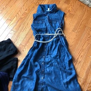 Maternity Denim Dress